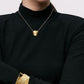 FRENCH RETRO TEARDROP NECKLACE