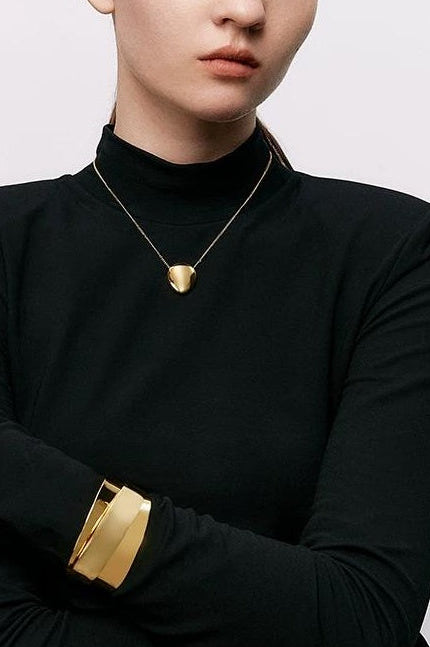 FRENCH RETRO TEARDROP NECKLACE