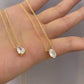 TEARDROP ZIRCONIA NECKLACE