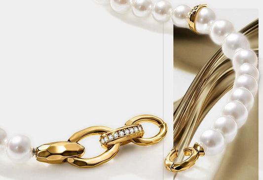 ELEGANT PEARL NECKLACE JEWELRY