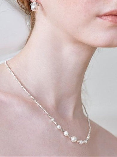 LUXURY PEARL COLLARBONE NECKLACE