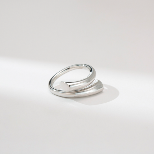 【LUCENT】LAYER OPEN RING