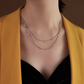 ELE LAYER NECKLACE (all 2 colors)