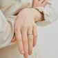 ROMA &amp; ZIRCONIA RING SET