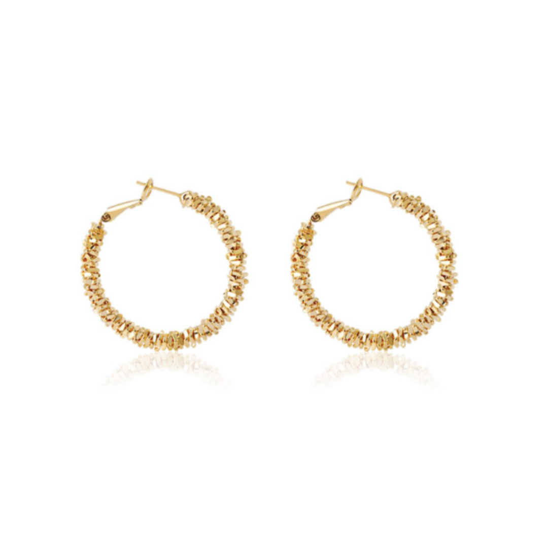 GOLD HOOP PIERCE