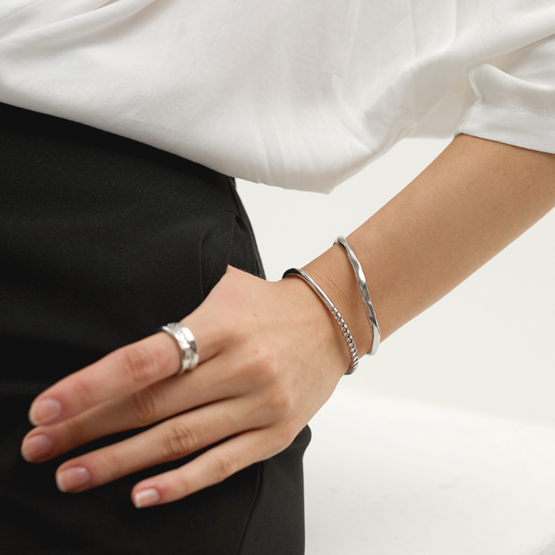 【La shiku】PLAIN BANGLE