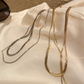 SNAKEBONE LAYER NECKLACE（全２色）