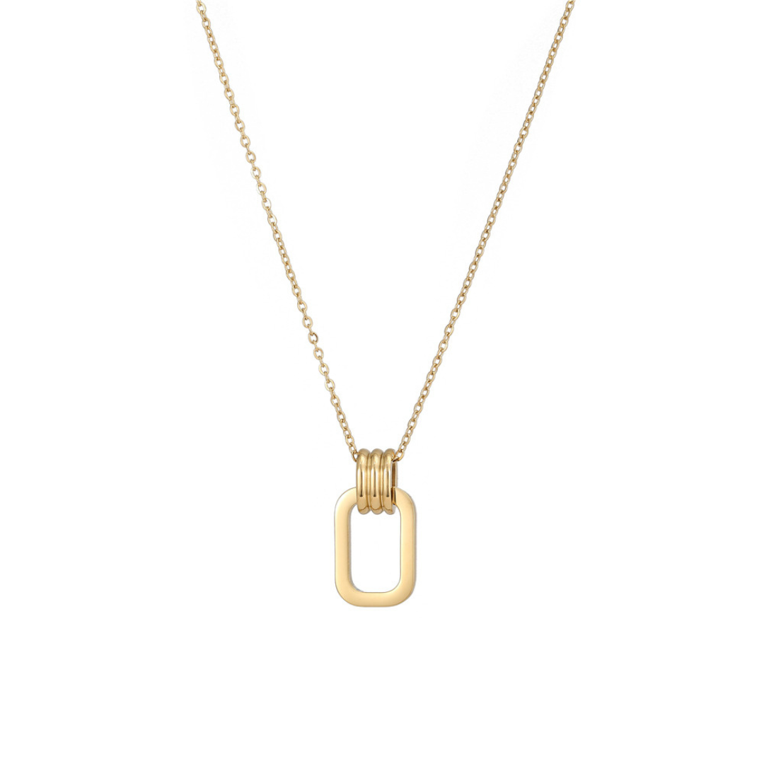 PLAIN SQUARE NECKLACE