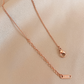GOLD PLATE NECKLACE（Gold）