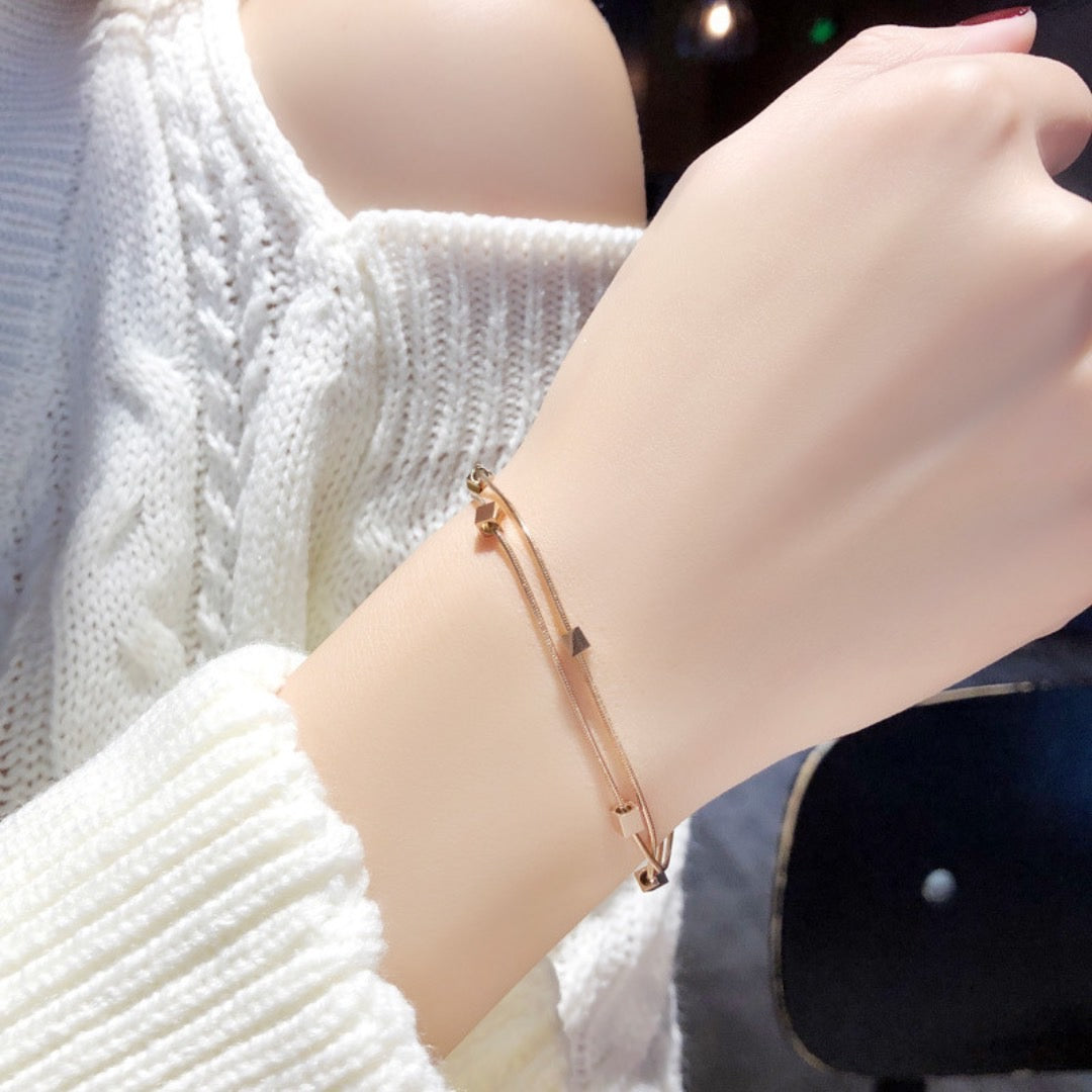 GOLD LAYER BRACELET（全2色）