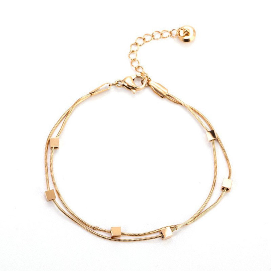 GOLD LAYER BRACELET（全2色）